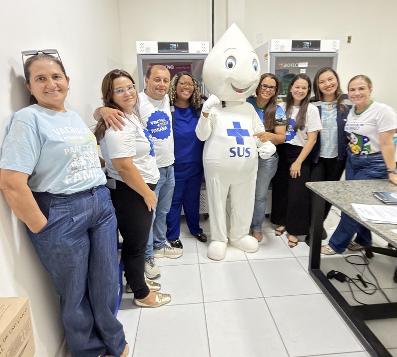 Sousa recebe representantes da saúde durante Dia D de vacinação contra influenza